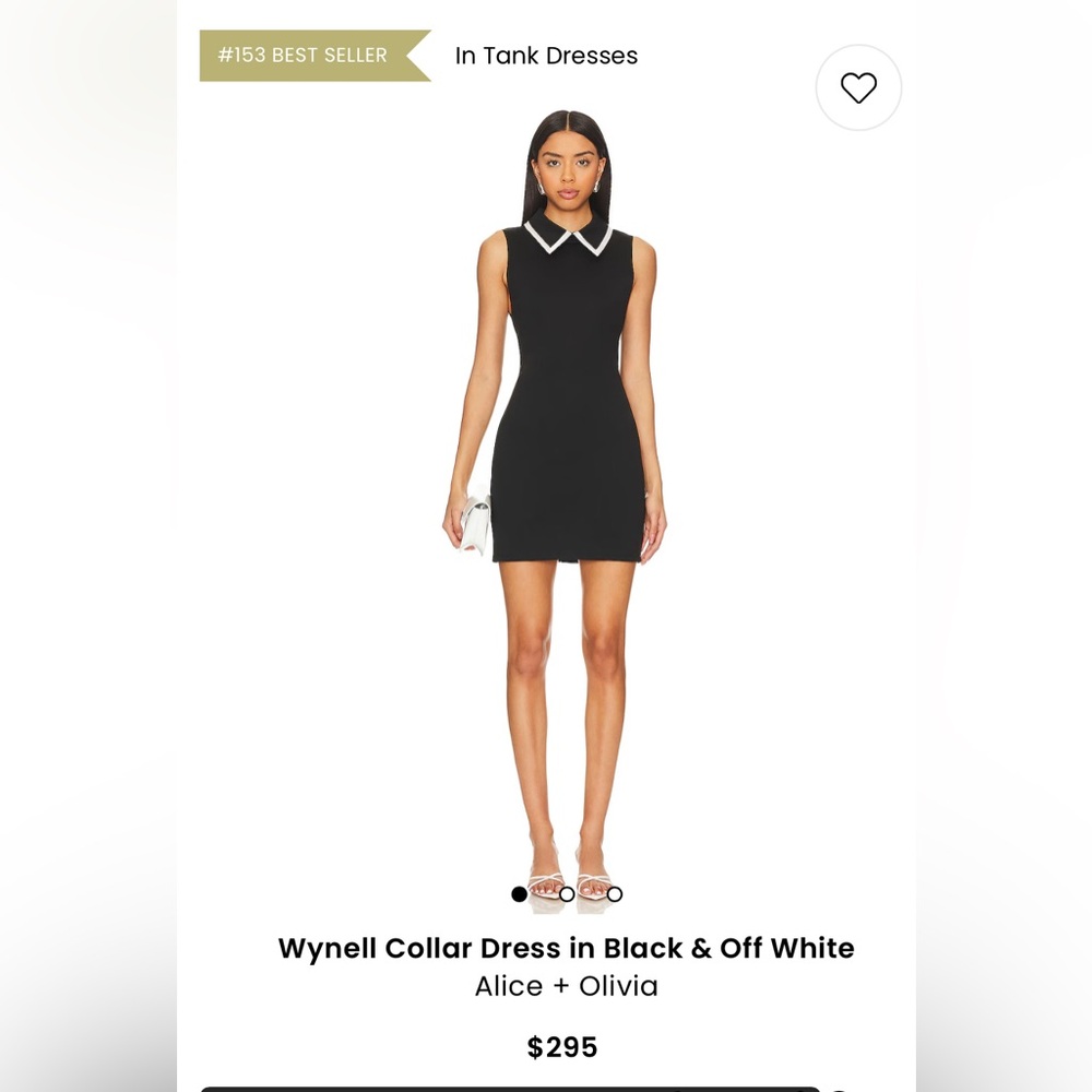 Alice and Olivia - Wynell Collar Dress - Size 12 - new